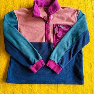 Patagonia Colorblock Fleece Pullover